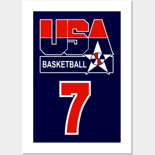 USA DREAM TEAM 92 - FRONT & BACK PRINT !!! Posters and Art